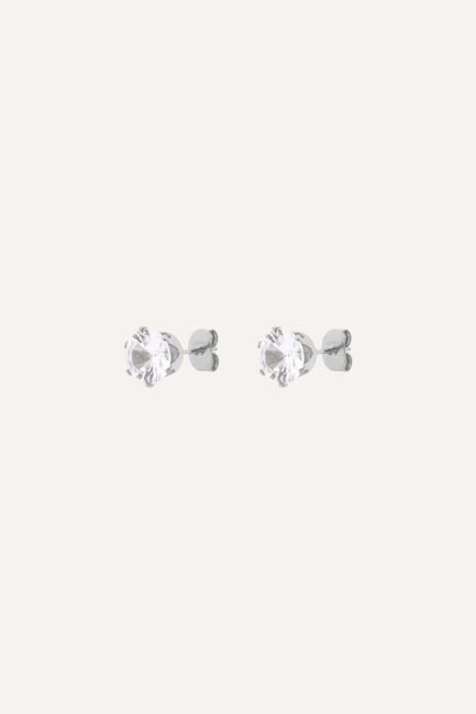 Cercei din Stainless Steel Marizzo Stone 2 mm