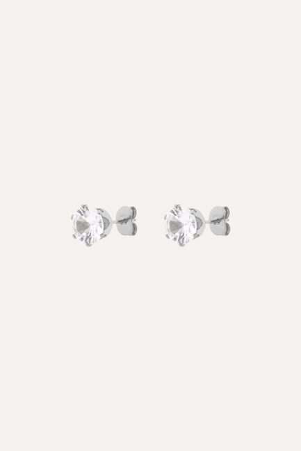 Cercei din Stainless Steel Marizzo Stone 3 mm