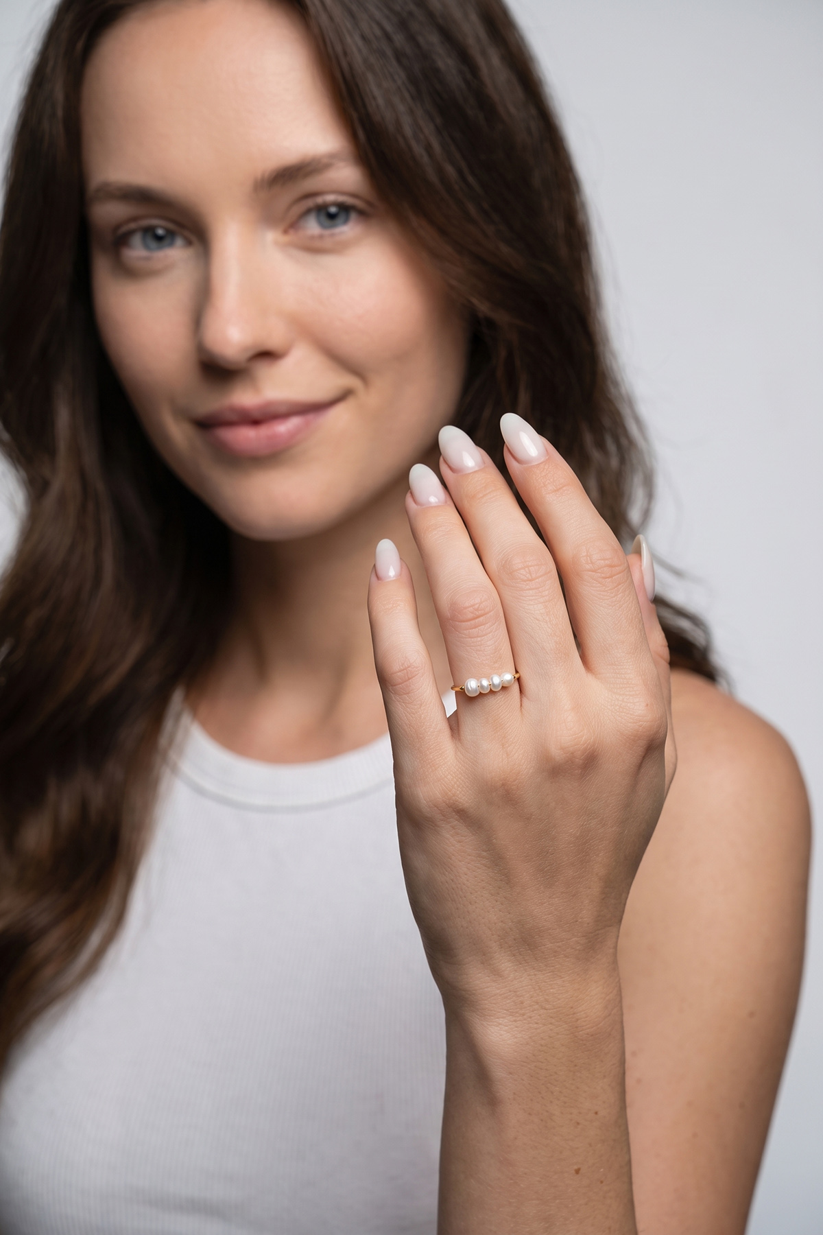 Inel-din-inox-Marizzo-Four-Pearls-Slim-Band-ST-05
