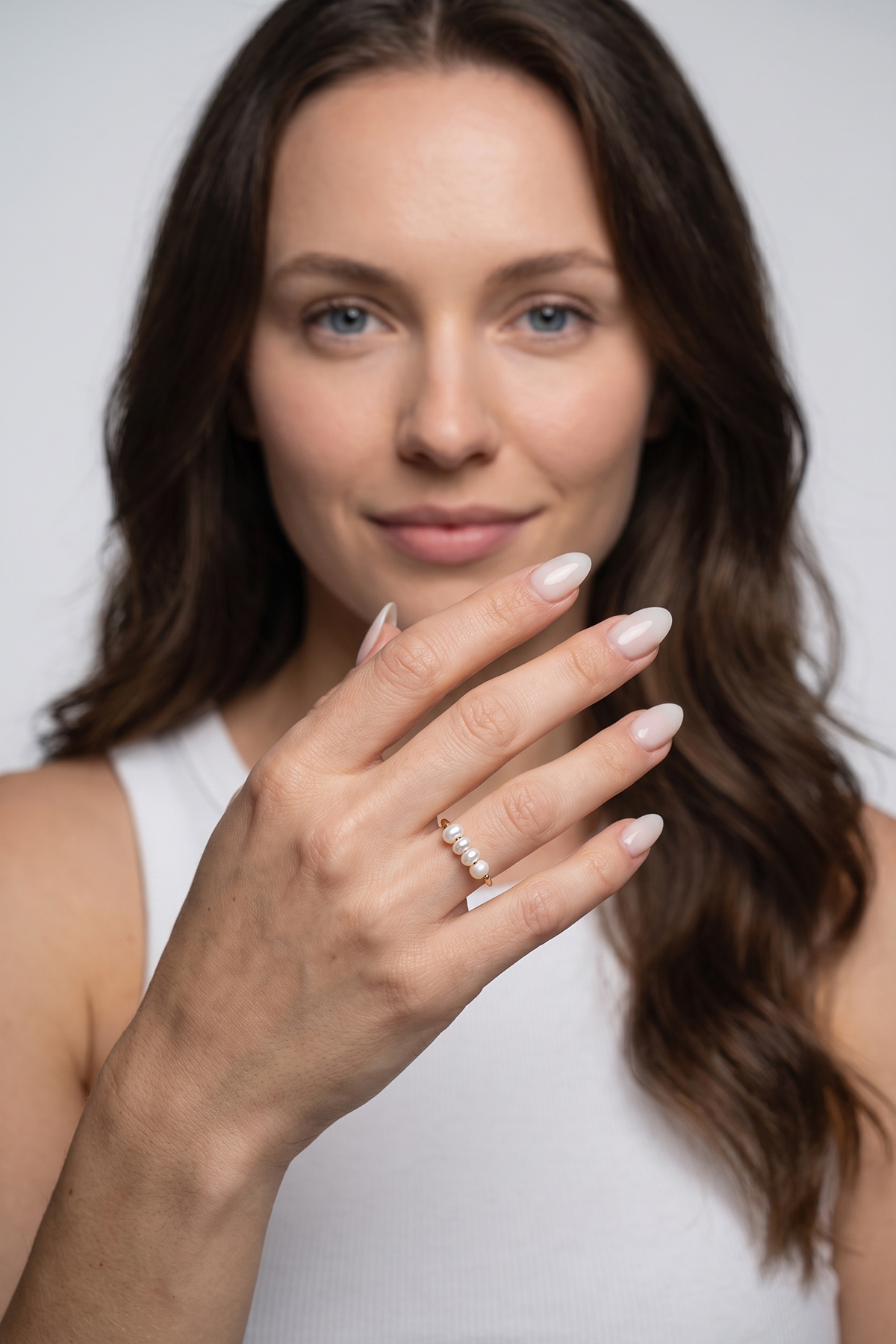 Inel-din-inox-Marizzo-Four-Pearls-Slim-Band-ST-06
