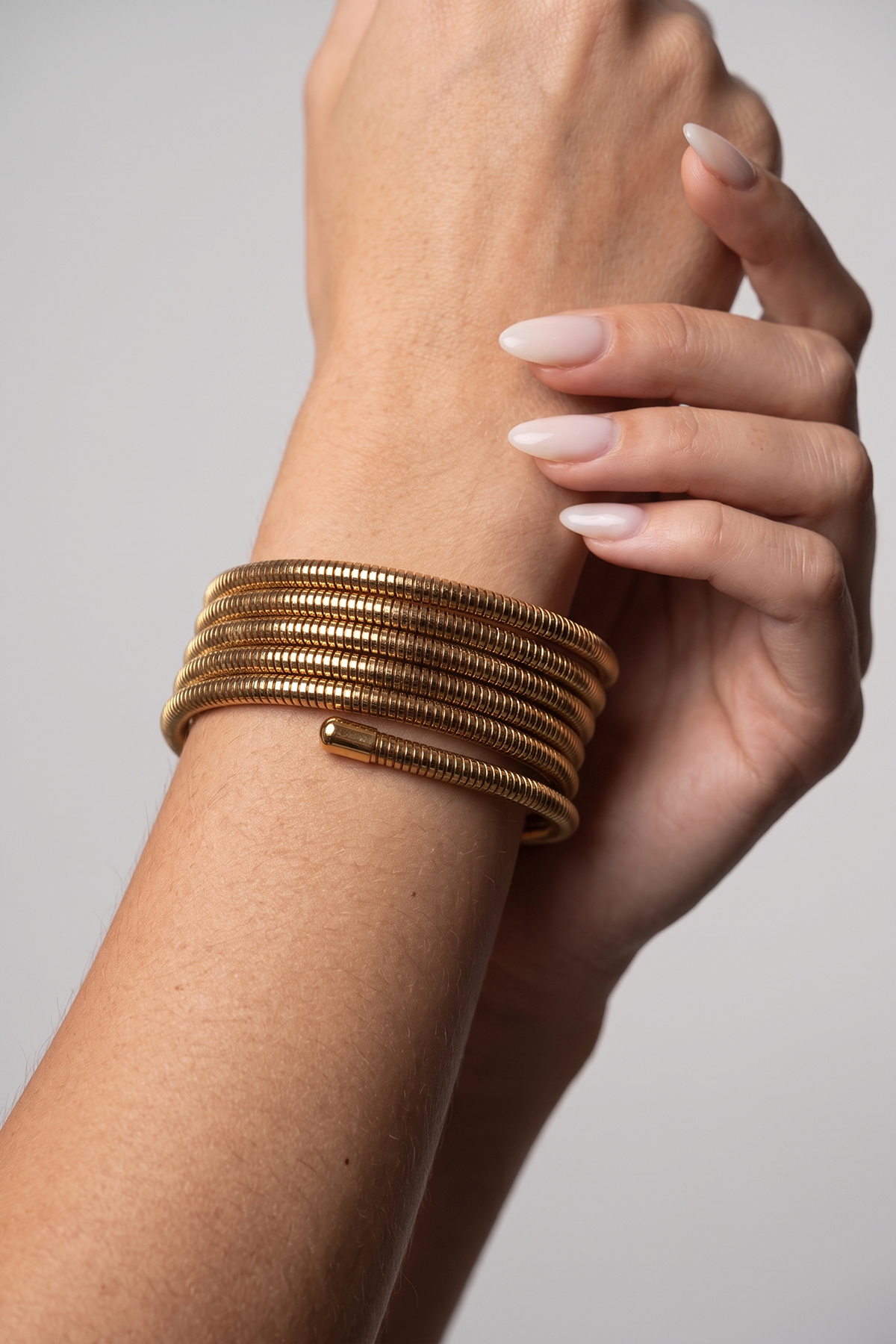Bratara-din-otel-inoxidabil-Marizzo-Spiral-Gold-ST-03