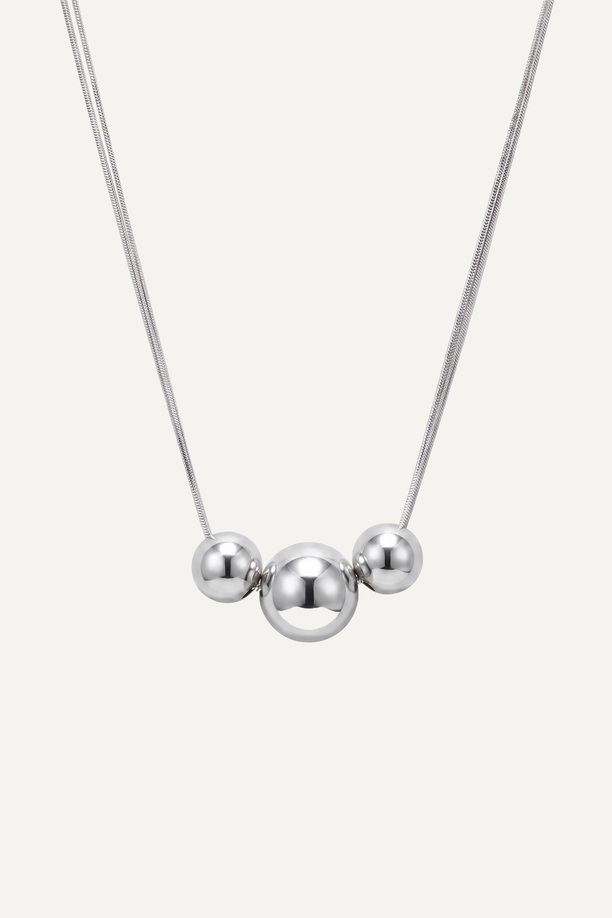 Lant din inox Marizzo Three Balls